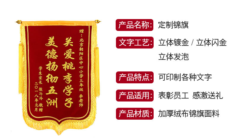 锦旗词汇大全